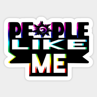 People Like me Sticker